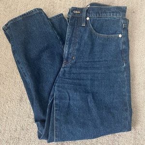 Madewell Balloon jeans in Rinse